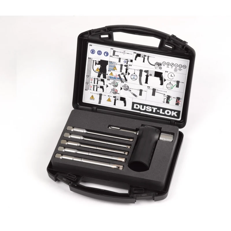 Milwaukee 6-teilig Absaugbohrer SDS-Plus DUST-LOK Set