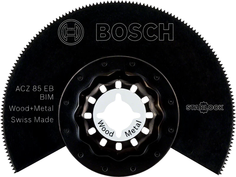 Bosch Starlock Segmentsägeblatt BiM ACZ 85 EB für Holz oder ungehärtetes Metall