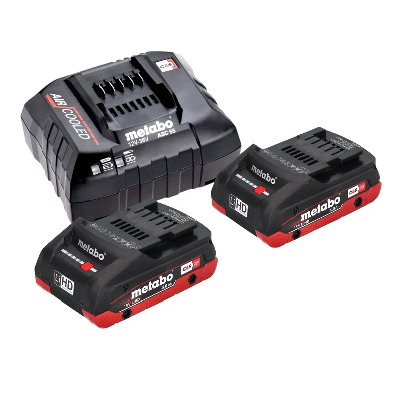 Prebena PKT-3-J55 Akku Nagler 18 V 16 - 55 mm CAS + 2x LiHD Akku 4,0 Ah + Ladegerät