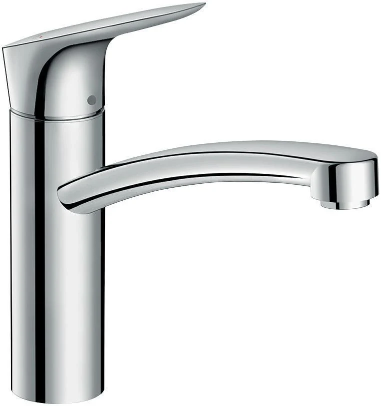 HANSGROHE Einhebel-Küchenmischer Logis M31 ComfortZone 160 Eco mit 360° Schwenkbereich in Chrom