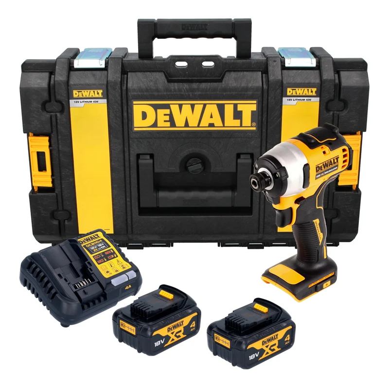DeWalt DCF 809 M2 Akku Schlagschrauber 18 V 1/4" Brushless + 2x Akku 4,0 Ah + Ladegerät + Tough Box