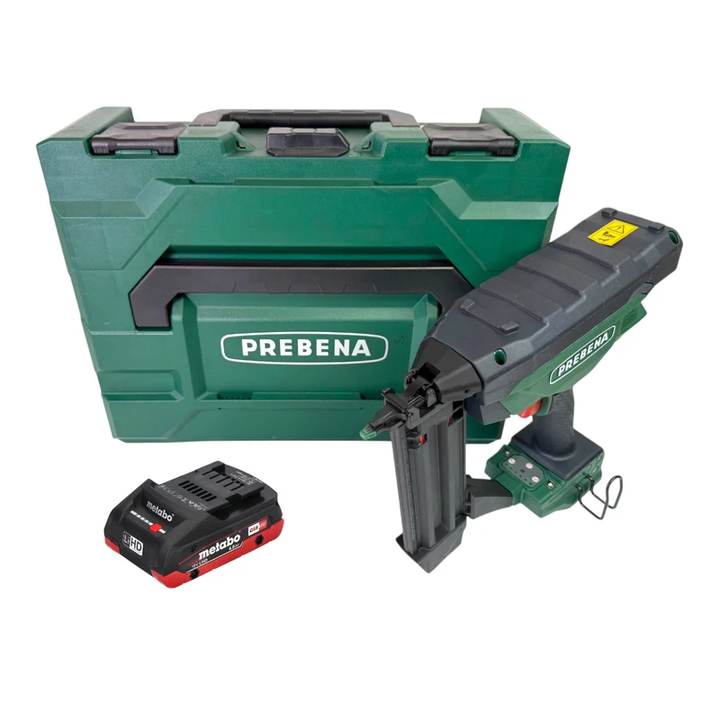 Prebena PKT-3-J55 Akku Nagler 18 V 16 - 55 mm CAS + 1x LiHD Akku 4,0 Ah - ohne Ladegerät