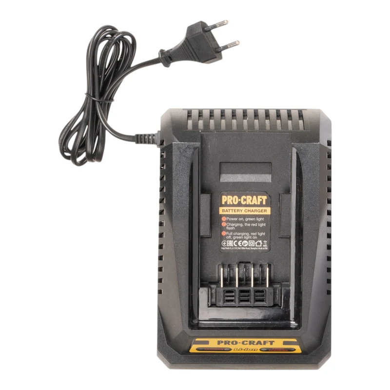 Procraft 40/1 Ladegerät 40 V für 40 Volt Li-Ionen Akkus