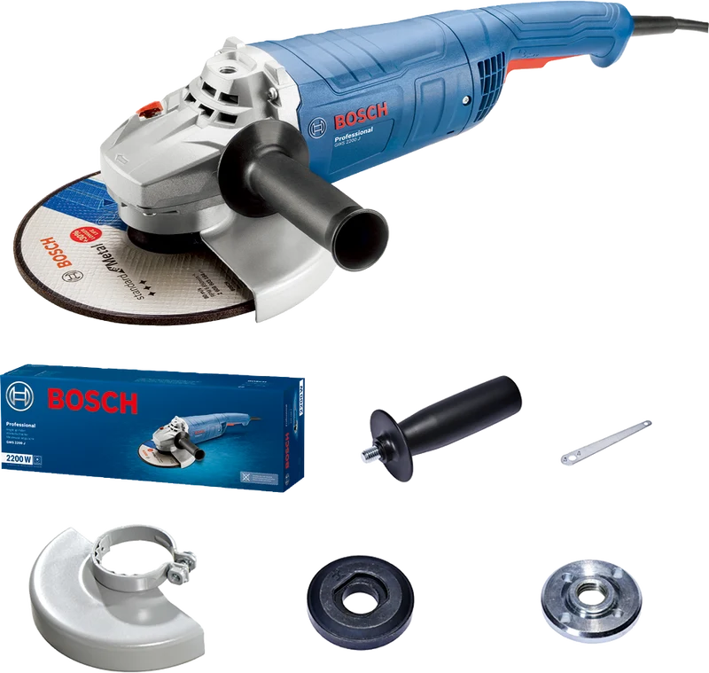 Bosch Professional GWS 2200 J Winkelschleifer 2200 W im Karton
