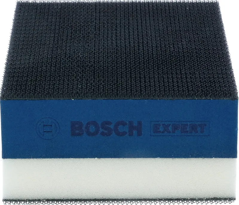 Bosch EXPERT M480 Dual Density Schleifblock 80 x 133 mm (inkl. 5 x Schleifnetz, 3-in-1 Schleifschwamm)