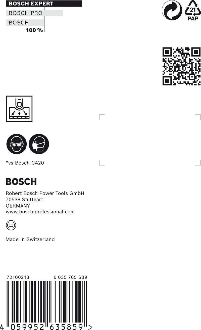 Bosch EXPERT M480 Dual Density Schleifblock 80 x 133 mm (inkl. 5 x Schleifnetz, 3-in-1 Schleifschwamm)