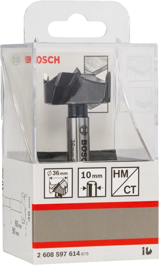 Bosch Professional HM Kunstbohrer 8/10 mm Schaft Carbide bestückt Ø 15 -50 mm wählbar