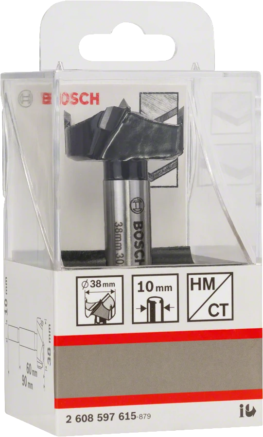 Bosch Professional HM Kunstbohrer 8/10 mm Schaft Carbide bestückt Ø 15 -50 mm wählbar
