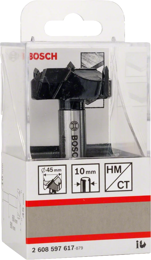 Bosch Professional HM Kunstbohrer 8/10 mm Schaft Carbide bestückt Ø 15 -50 mm wählbar