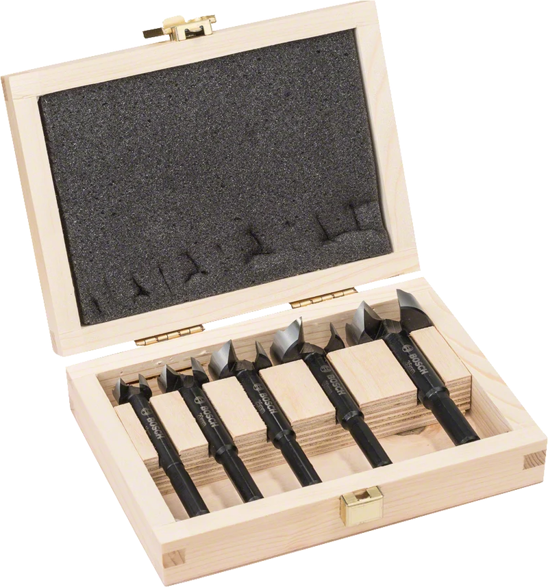 Bosch Forstnerbohrer Set Ø 15 - 35 mm in Kassette 5 tlg. (2608577022)