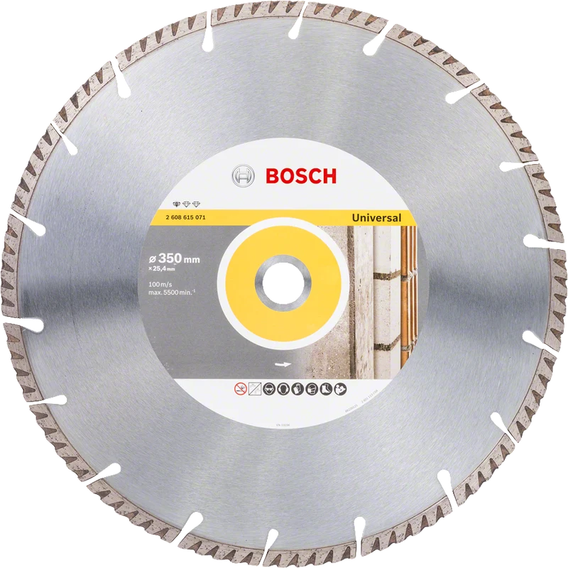 Bosch Diamanttrennscheibe Standard for Universal Ø 350x25.4 mm (2608615071)