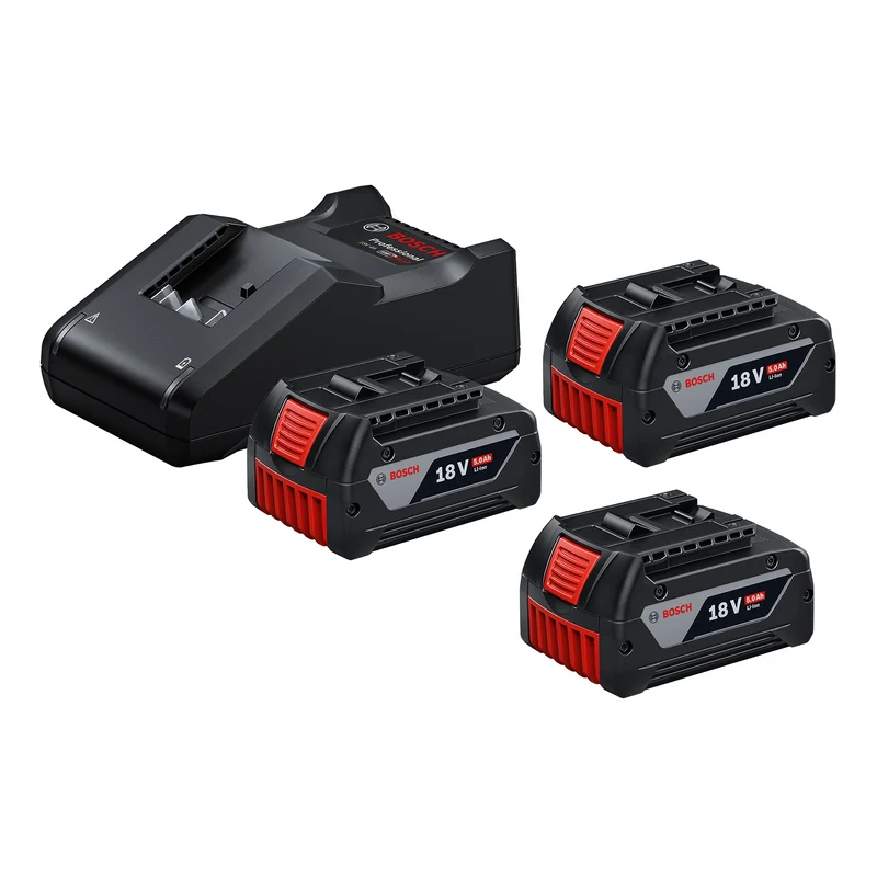 Bosch GSR 18V-52 Professional Akku Bohrschrauber 18 V 70 Nm ( 06019S0027 ) Brushless + 3x Akku 5,0 Ah + Ladegerät + L-Boxx