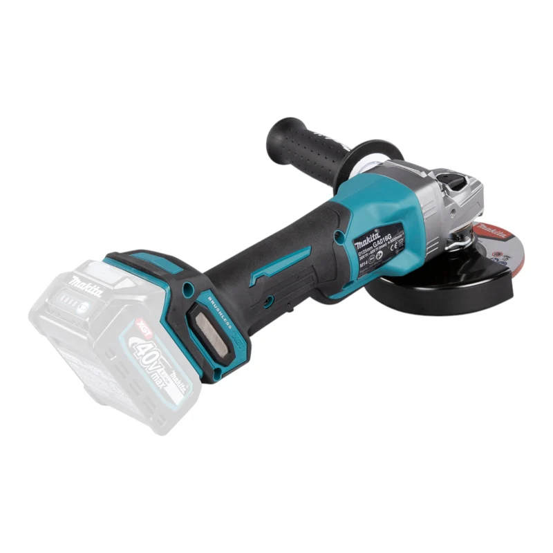 Makita GA 016 GU1 Akku Winkelschleifer 40 V max. 125 mm Brushless + 1x Akku 4,0 Ah - ohne Ladegerät