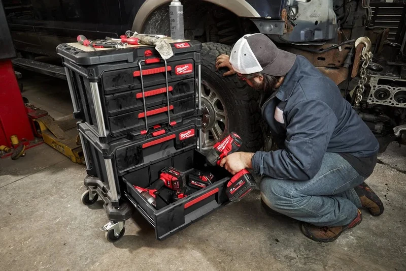 Milwaukee PACKOUT Starter-Set Automotive 4 tlg.