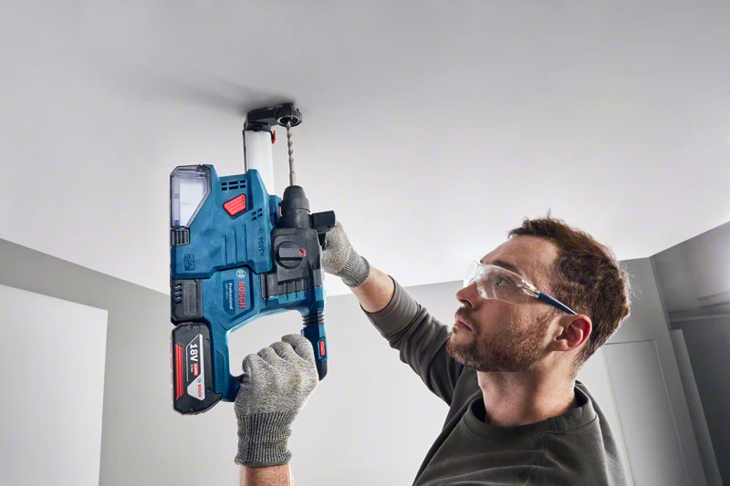 Bosch Professional GBH 18V-22 Akku-Bohrhammer mit SDS plus ohne Akku/Lader in L-Boxx
