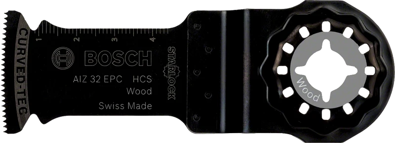 Bosch HCS Tauchsägeblatt AIZ 32 EPC Wood, 50 x 32 mm, 5er-Pack