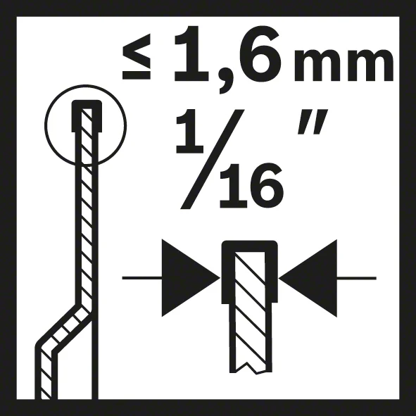 Bosch Schmalschnitt-Segmentsägeblatt ACZ 70 RT5 (Starlock, Carbide-RIFF, Besonders feine Schnitte zum Ausfräsen)