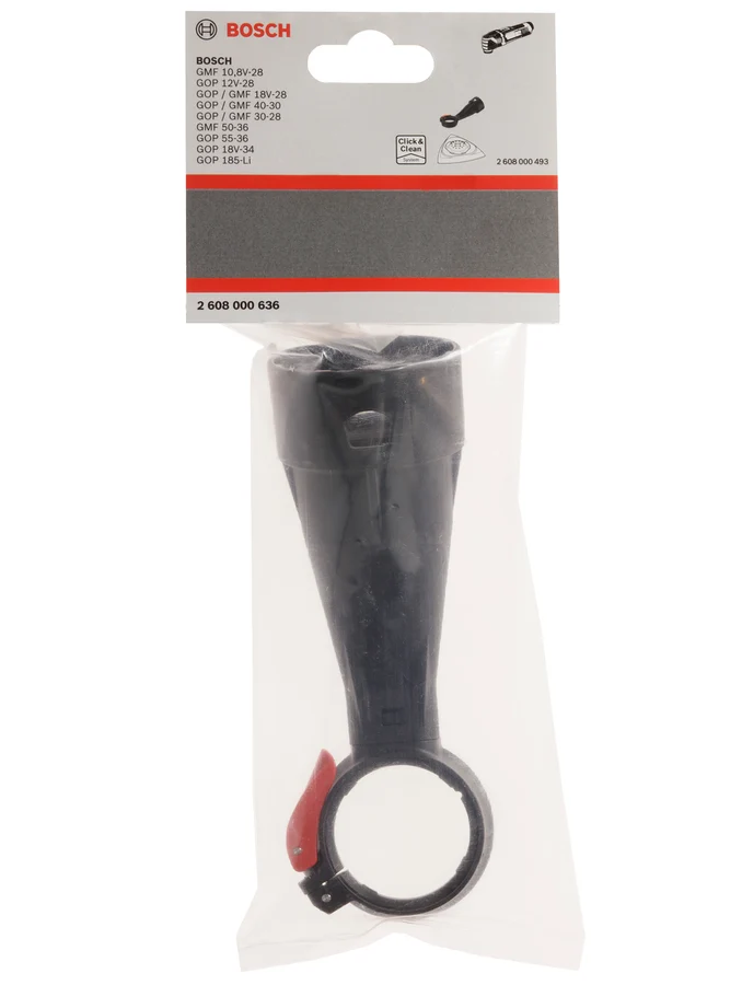 Bosch Staubabsaugung für GOP 12V-28, GOP 18V-28, GOP 30-28, GOP 40-30, GOP 55-36, GOP 300 SCE (in Verbindung mit der AVZ 93 G Schleifplatte)