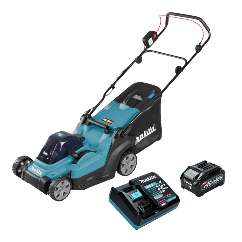 Makita LM 003 GM102 Akku Rasenmäher 40 V max. 38 cm 40 l + 1x Akku 4,0 Ah + Ladegerät