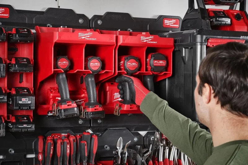Milwaukee PACKOUT Aufbewahrungsstation für Akkuwerkzeuge