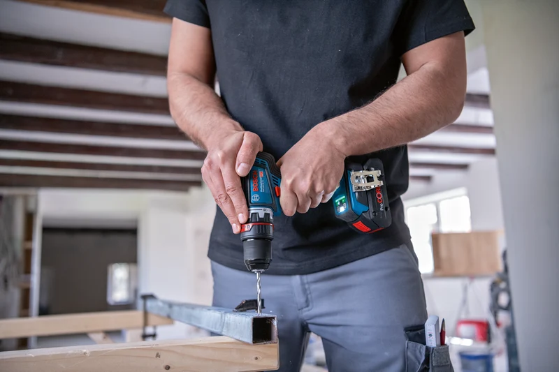 Bosch Professional GSR 18V-90 FC Akku-Bohrschrauber FlexiClick bürstenlos 90 Nm Flexiclick mit 2x 18V 4.0 Ah ProCore in L-Boxx 136