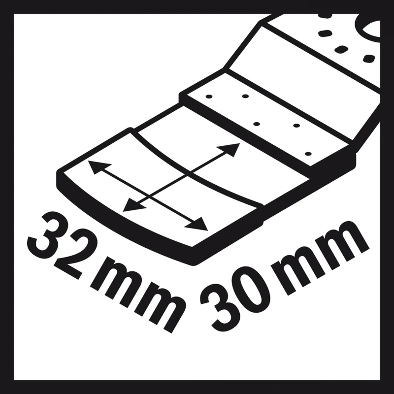 Bosch Carbide-RIFF Tauchsägeblatt AIZ 32 RT5, 30 x 32 mm