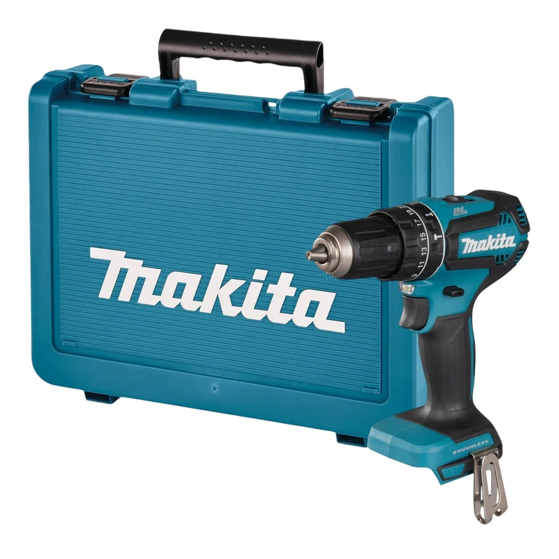 Makita DHP 485 ZE Akku Schlagbohrschrauber 18 V 50 Nm Brushless + Koffer - ohne Akku, ohne Ladegerät