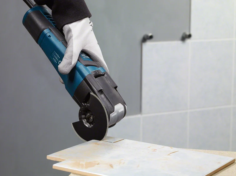 Bosch EXPERT Segmentsägeblatt ACZ 85 RD4 (Starlock, Grout, Diamond, für Mörtel, weiche Fliesen, 85 mm)