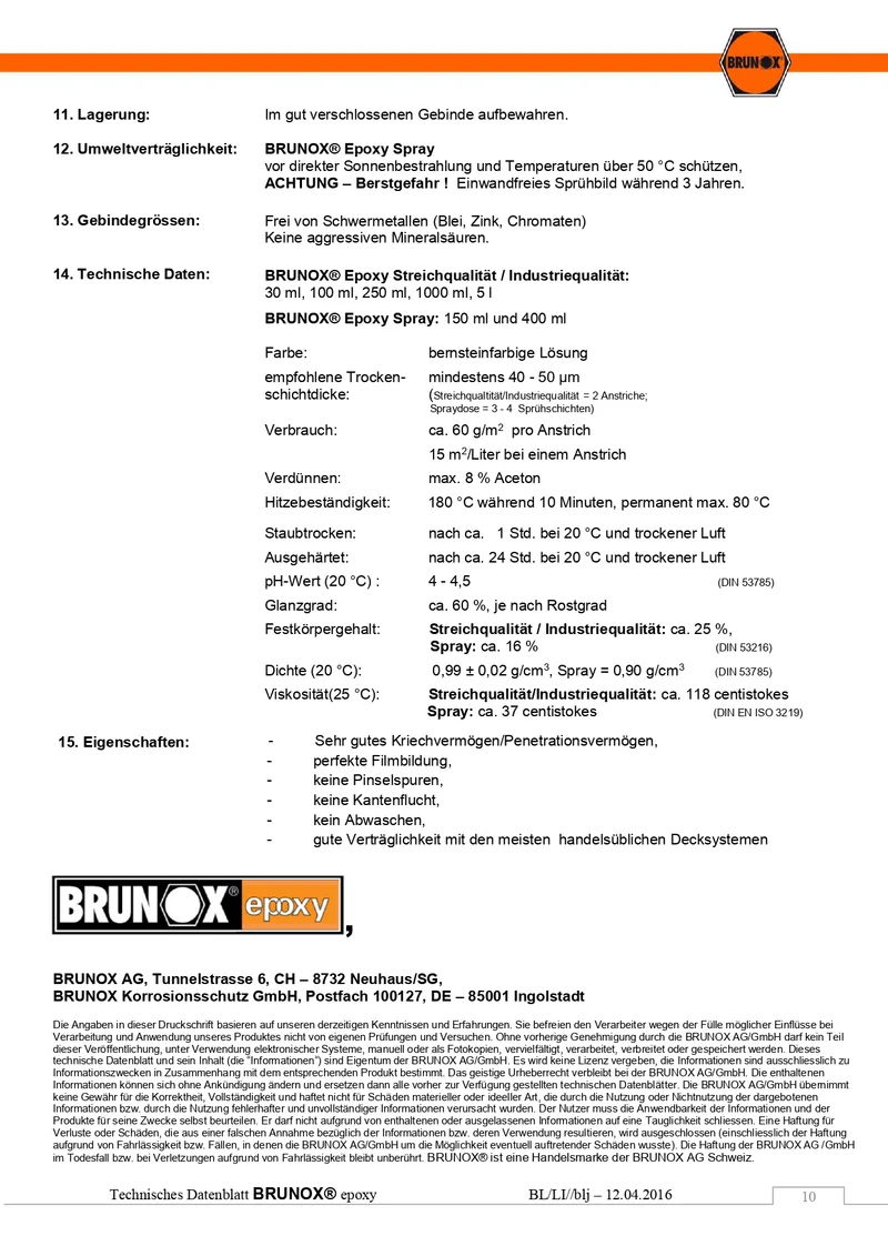 BRUNOX Epoxy Roststopp & Grundierer 250 ml Dose