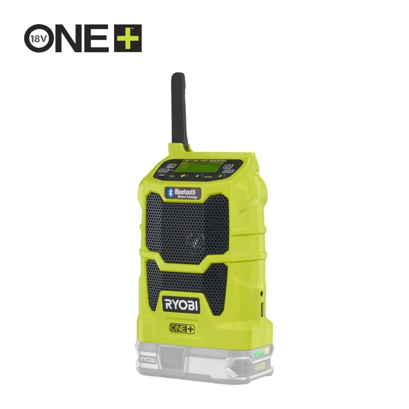 RYOBI R18R-0 Akku-Bluetooth-Radio ohne Akku/Lader im Karton (5133002455)