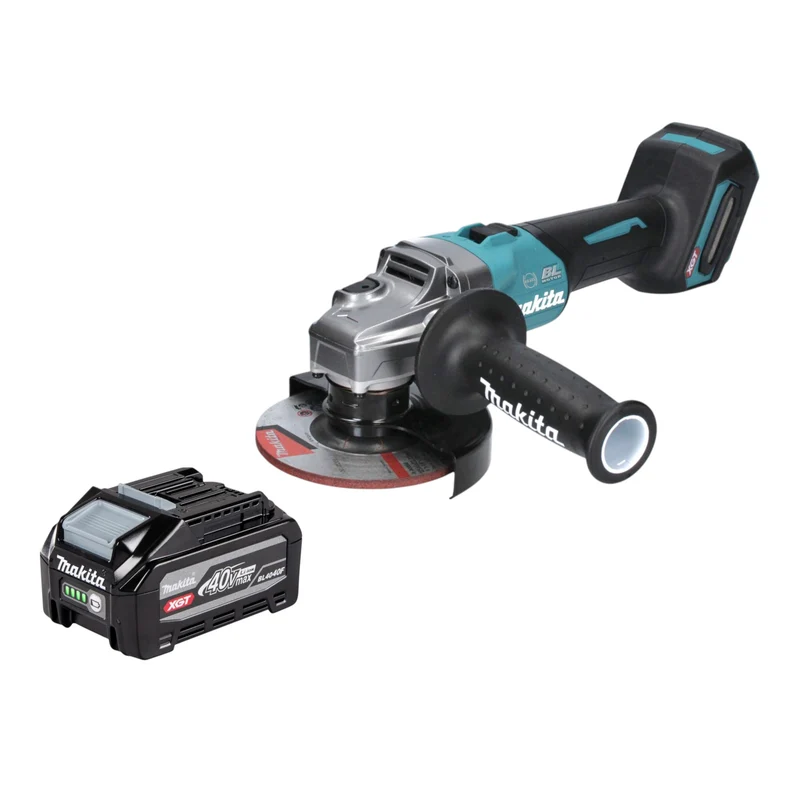 Makita GA 005 GU1 Akku Winkelschleifer 40 V max. 125 mm Brushless XGT + 1x Akku 4,0 Ah - ohne Ladegerät