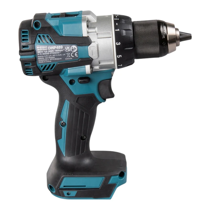 Makita DHP 489 ZE Akku Schlagbohrschrauber 18 V 73 Nm Brushless + Koffer - ohne Akku, ohne Ladegerät