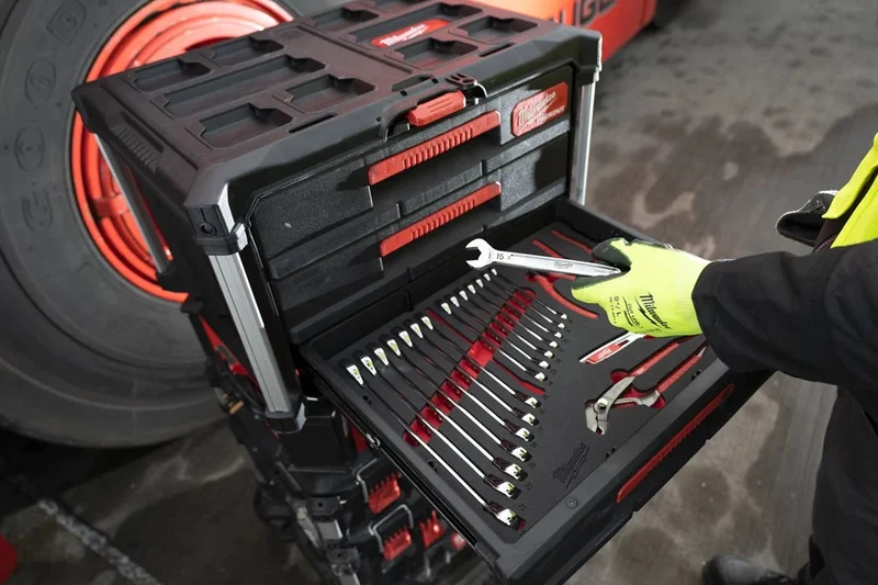 Milwaukee PACKOUT Einlage Ringmaul- und Zangeneinlage 19 tlg.