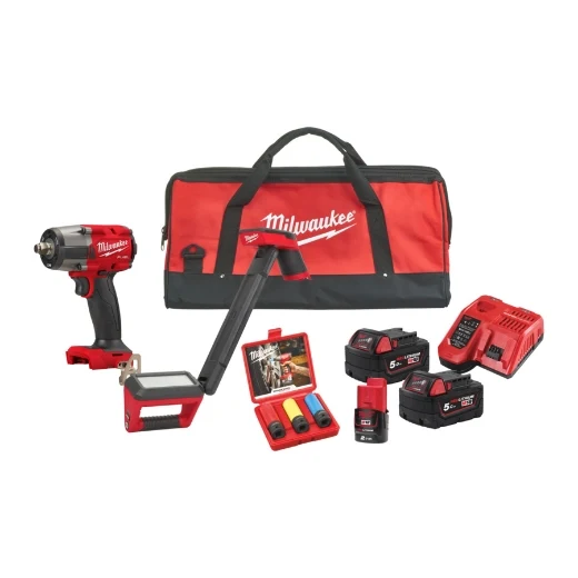 Milwaukee M18 FPP2BH-523 BEU 18V Akkuwerkzeug Set in Tasche