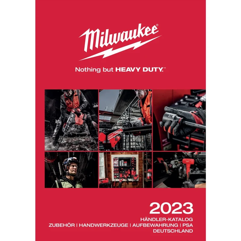 Milwaukee Katalog Zubehör & Handwerkzeuge 2023 (Nur Download möglich)