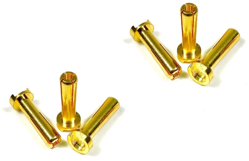 Absima 4/5mm Goldstecker (6 St.)