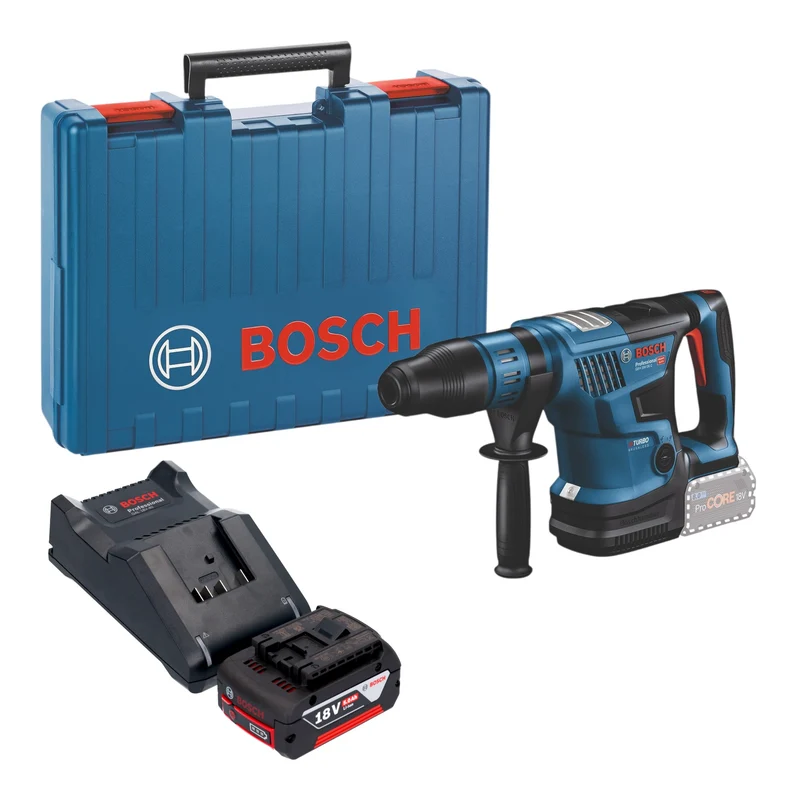 Bosch GBH 18V-36 C Professional Akku Bohrhammer 18 V 7 J SDS max Brushless + 1x Akku 5,0 Ah + Ladegerät + Koffer
