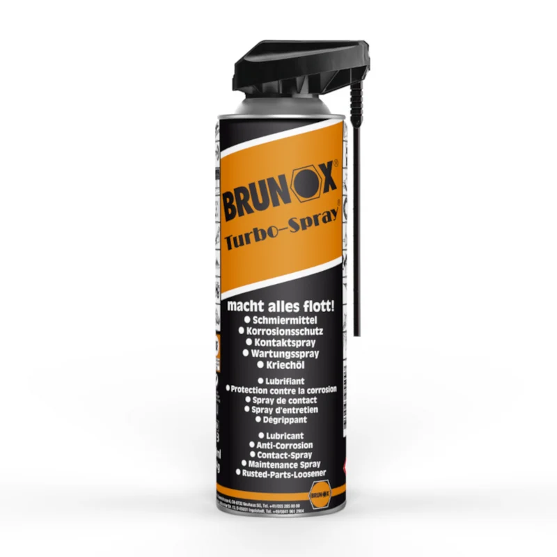 BRUNOX Turbo-Spray 500 ml mit Power Click Multifunktionsöl