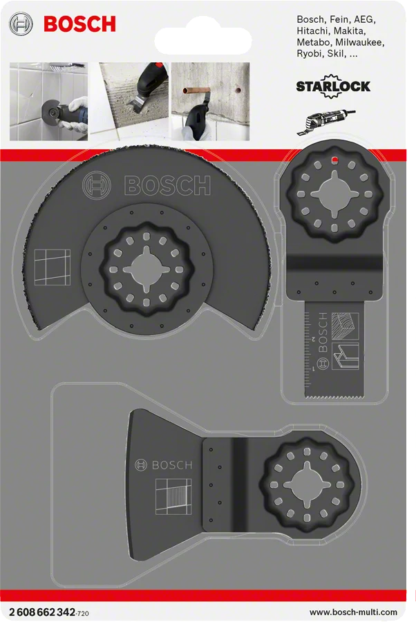 Bosch Starlock Fliesen-Basis-Set AIZ / ATZ / ACZ