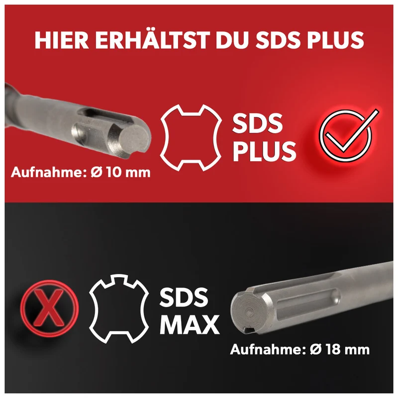 Siwitec SDS Plus Spatenmeißel 75 x 165 mm