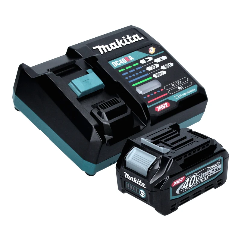 Makita HR 002 GD101 Akku Bohrhammer 40 V max. 2,9 J SDS plus Brushless + 1x Akku 2,5 Ah + Ladegerät + Makpac