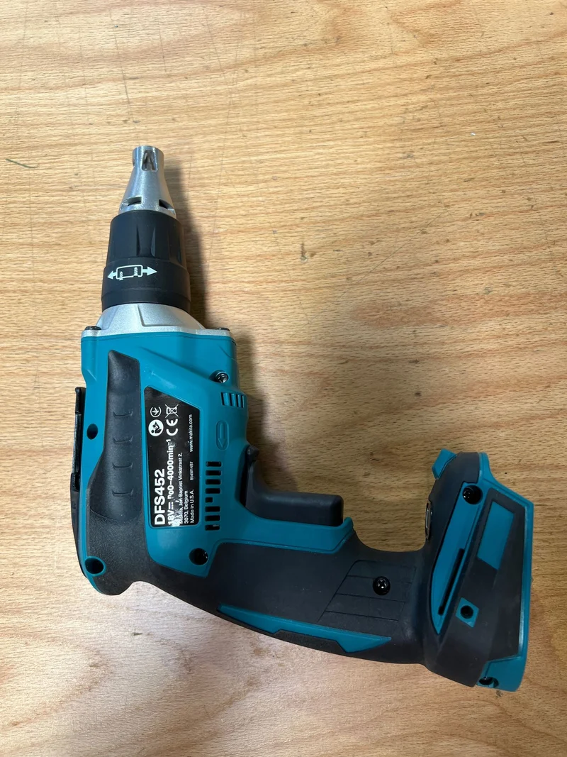 Makita DFS 452 Z Akku Trockenbauschrauber 18 V Brushless Solo - ohne Akku, ohne Ladegerät - Reparaturgerät