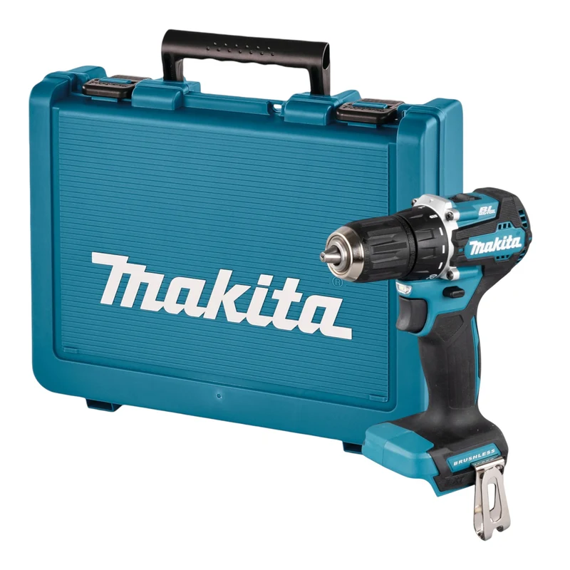 Makita DDF 487 ZE Akku Bohrschrauber 18 V 40 Nm Brushless + Koffer - ohne Akku, ohne Ladegerät
