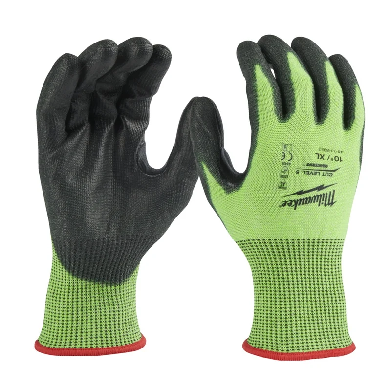 Milwaukee Schnittschutzhandschuhe HI-VIS Klasse 5/E