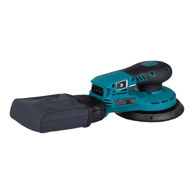 Makita BO 002 CGU101 Akku Exzenterschleifer 40 V max. 150 mm 5,0 mm Hub Brushless + 1x Akku 4,0 Ah + Makpac - ohne Ladegerät