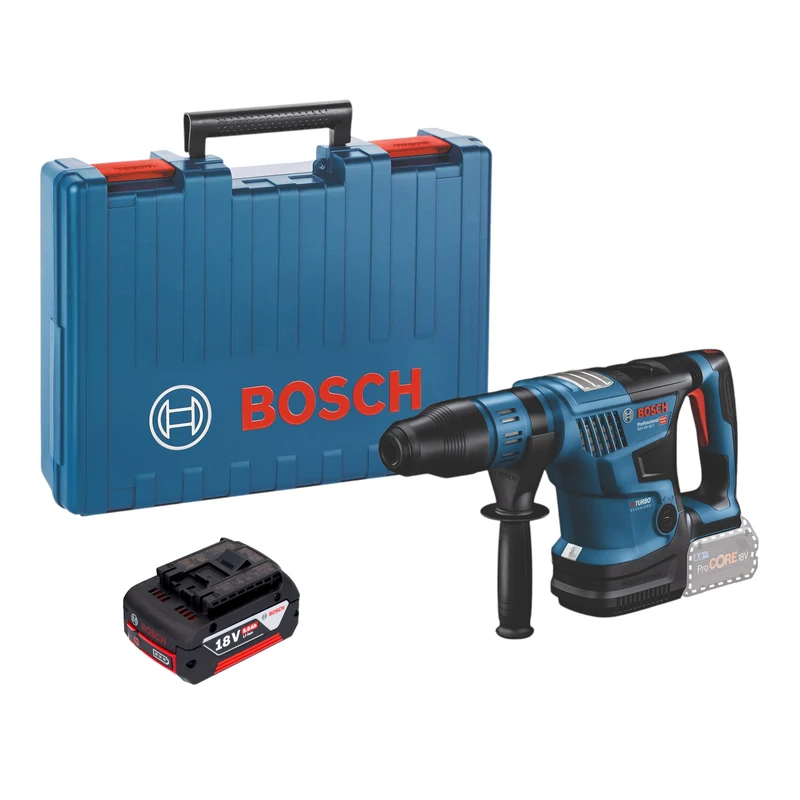 Bosch GBH 18V-36 C Professional Akku Bohrhammer 18 V 7 J SDS max Brushless + 1x Akku 5,0 Ah + Koffer - ohne Ladegerät