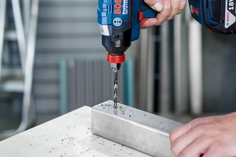 Bosch 6-tlg. Metallbohrer-Set, Robust Line, HSS-TiN, 135°, 2–8 mm