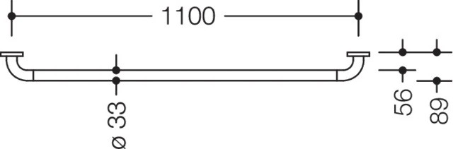 HEWI Haltegriff Ser 801 d:33