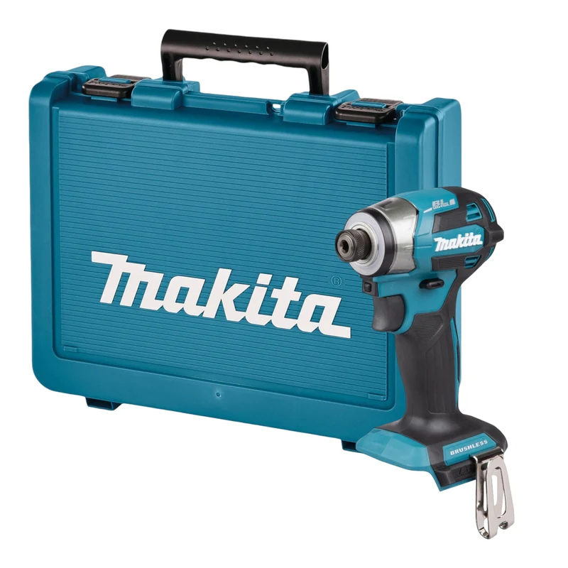 Makita DTD 173 ZE Akku Schlagschrauber 18 V 180 Nm 1/4" Brushless + Koffer - ohne Akku, ohne Ladegerät