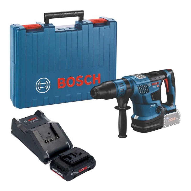 Bosch GBH 18V-36 C Professional Akku Bohrhammer 18 V 7 J SDS max Brushless + 1x ProCORE Akku 4,0 Ah + Ladegerät + Koffer
